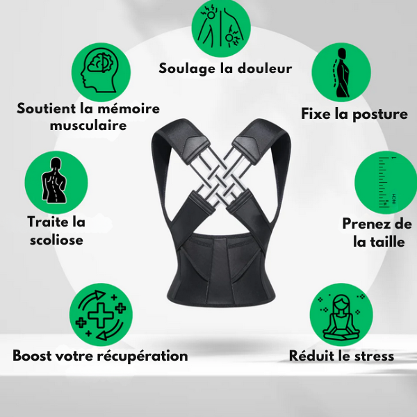 Correcteur de Posture Dos Complet
